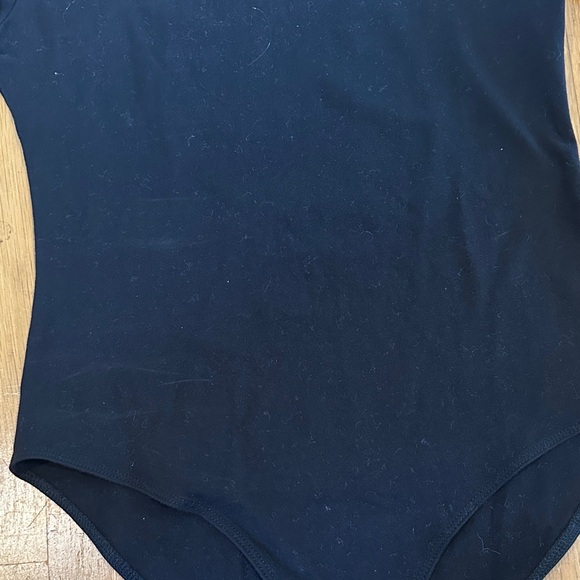 Mangopop | Women’s Black Long Sleeve Bodysuit - Picture 5 of 13